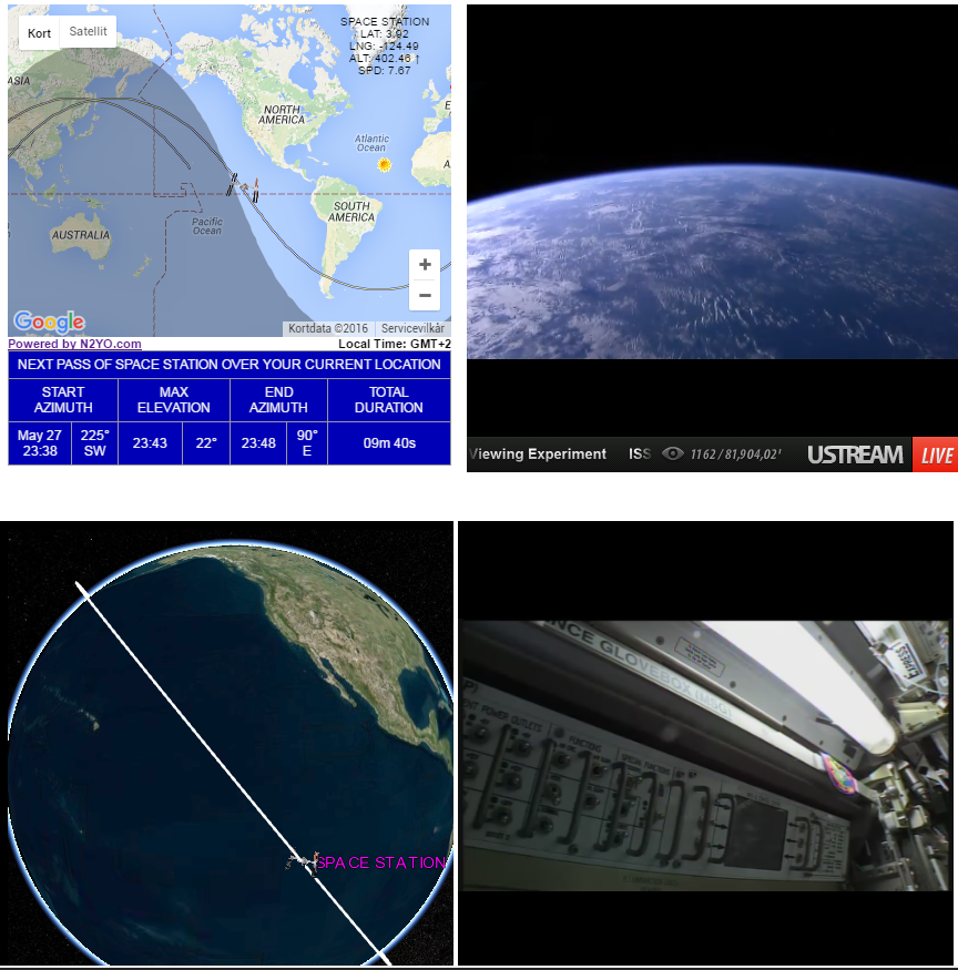 ISS Live Feed